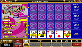 Double Joker Poker Level-Up Video Poker