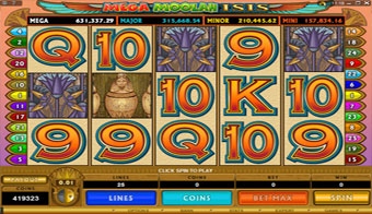 Mega Moolah Isis Video Spielautomat