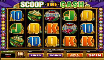 Scoop the Cash Video Spielautomat
