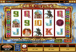 Days of the Tsar Video Spielautomat