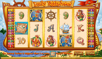 Lucky Eggsplorer Video Spielautomat