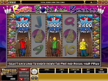 Bob’s Bowling Bonanza Video Spielautomat