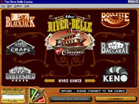 River Belle Casino  Online Casino Lobby