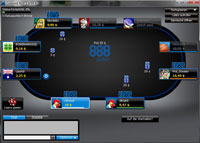 Poker Table at 888 Poker
