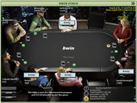 Poker Tisch bei Bwin Poker