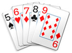 Poquer777.com - Manos del Poker - Straight