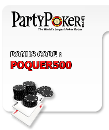 Spiele Poker bei Party Poker Bonus