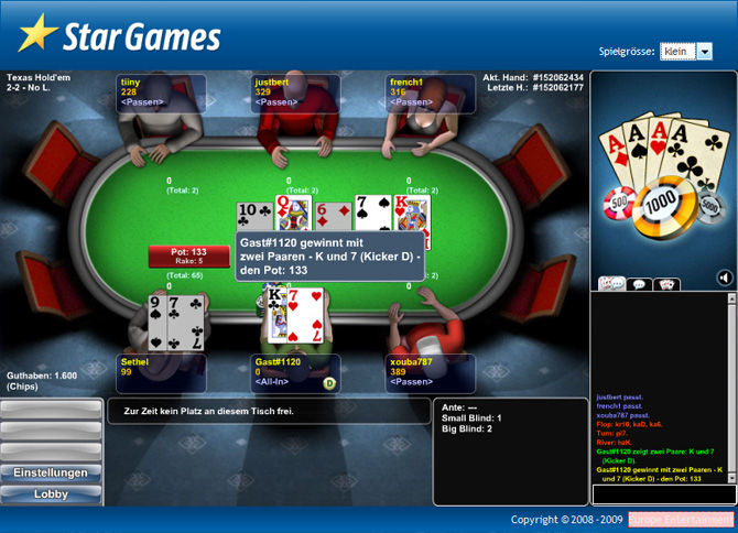 Star Games Poker