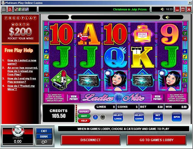 Platinum Play Casino Linea